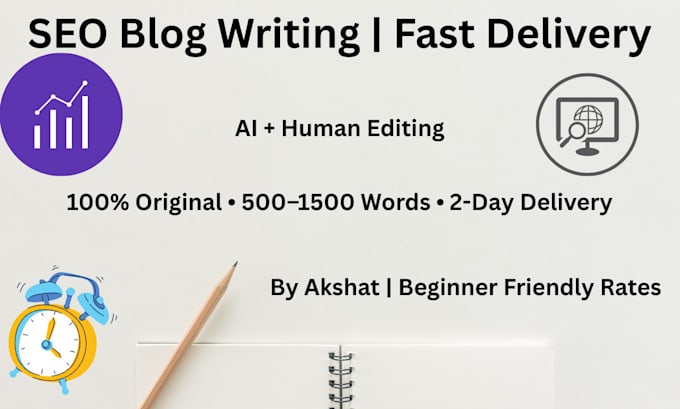 write SEO blog posts using ai tools and human editing