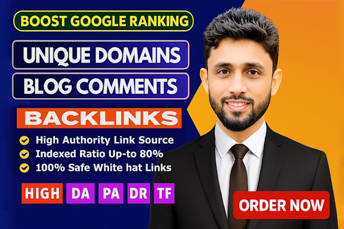 create high quality blog comments backlinks on unique domains