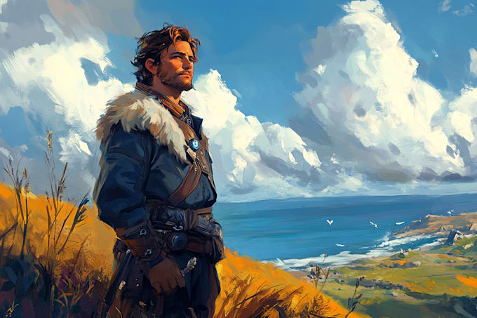 make 2d game backgrounds and environments art