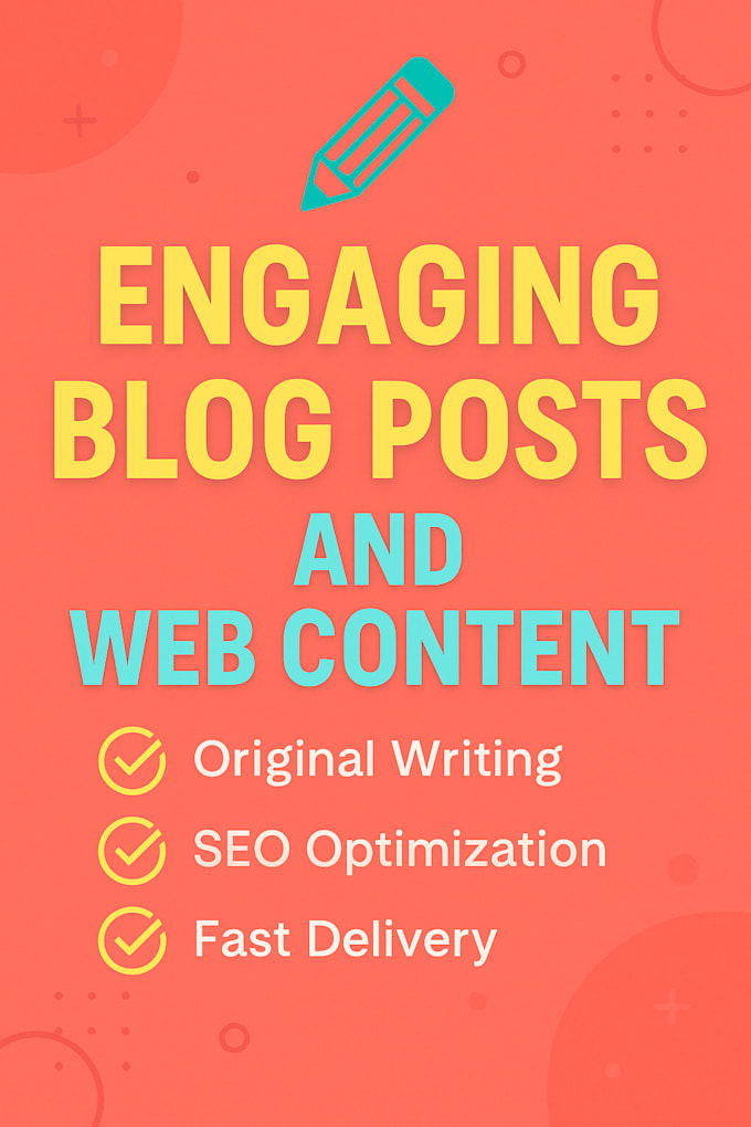 be your creative content writer