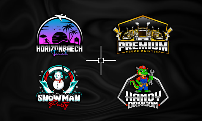 do professional modern 3d business logo design or redesign