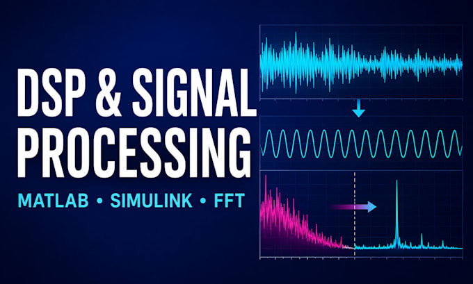 develop dsp and signal processing algorithms in matlab and simulink