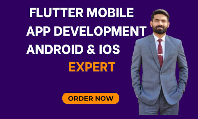 be your expert flutter mobile app developer for iso and android