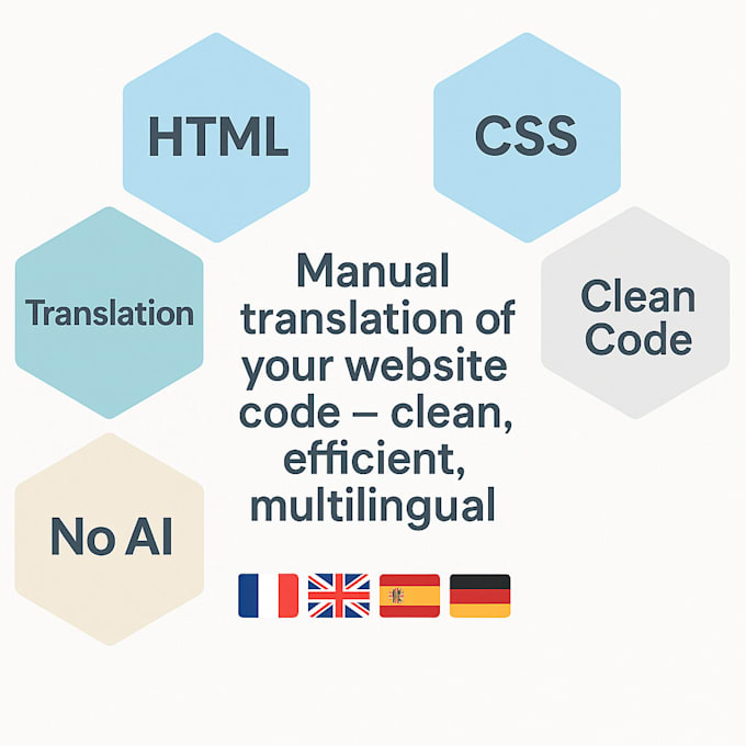 manually translate your website source code HTML PHP js