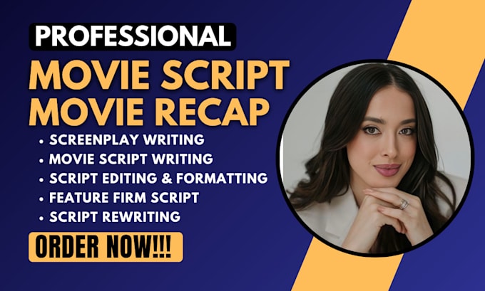 Draft Tv Interview Script Proofread edit format screenplay stageplay movie script tv series in ...