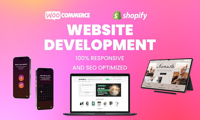 create a complete website for your business