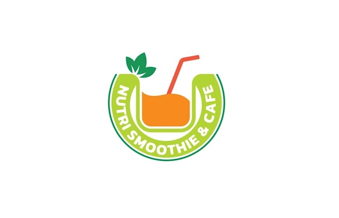 design powerful creative smoothie business logo