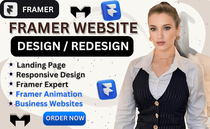 Design framer website design figma to framer framer landing page by ...