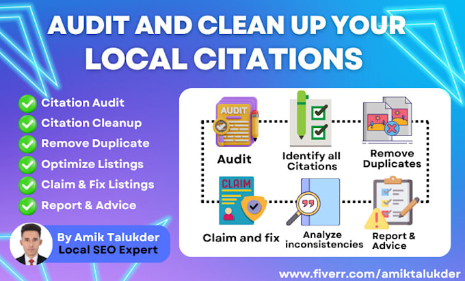 audit and clean up your local citations for better google ranking