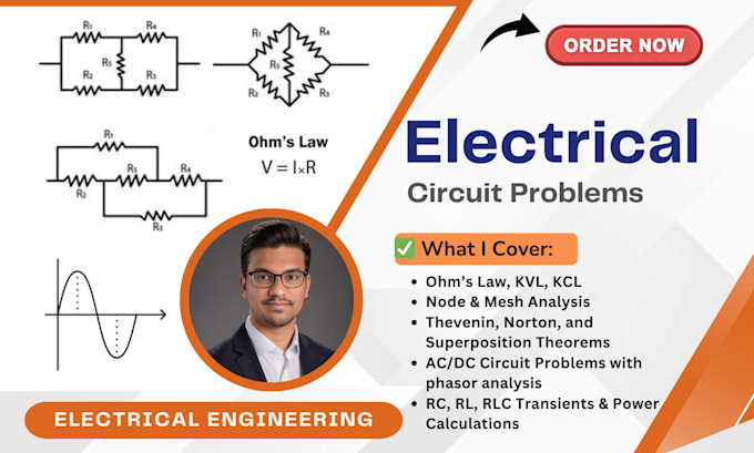 provide circuit analysis tutoring for concepts and problems