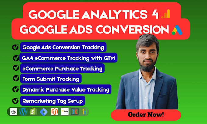 fix or setup ga4 ecommerce tracking google ads conversion tracking with gtm