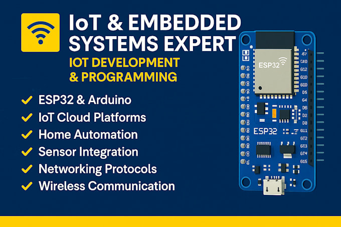 esp32, esp8266, arduino and iot projects