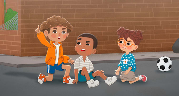 create  high quality 2d animation with expressive characters