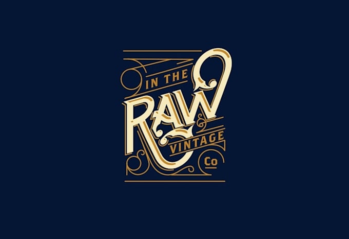 design a professional script and typography logo
