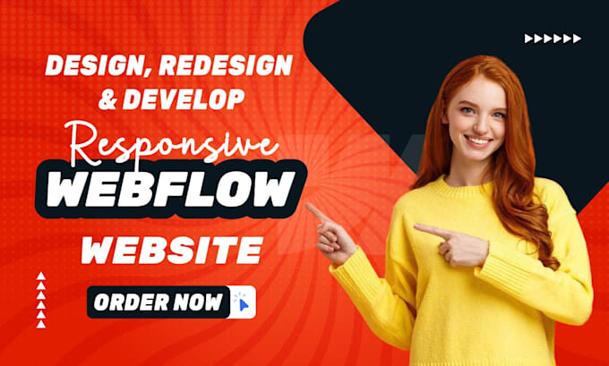 design, redesign, update or fix webflow website,webflow expert
