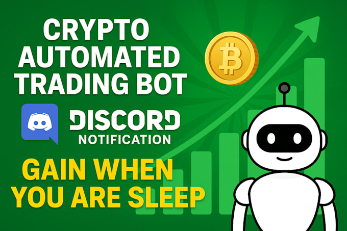 develop auto crypto trading bot with discord notification