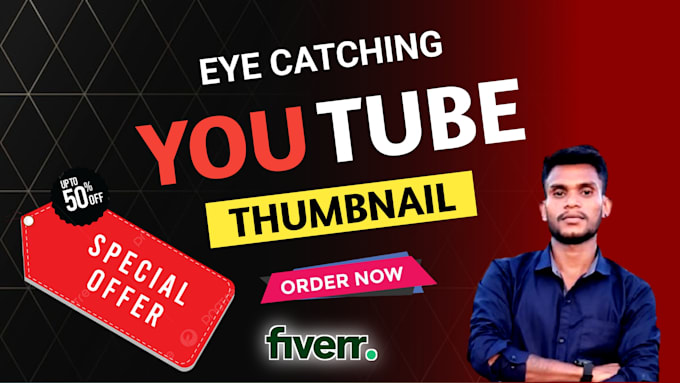 design clicky thumbnails in 2 hours