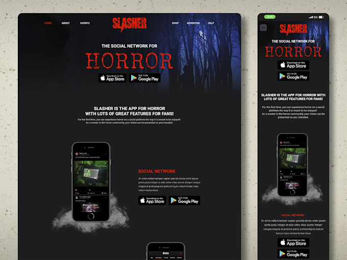 do a full stack website or custom website development
