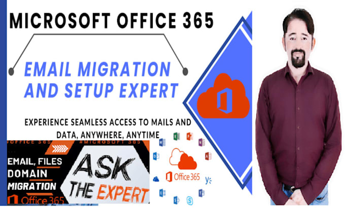 setup office 365 tenant, domain, sharepoint, email migration