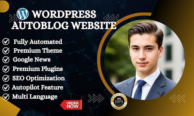 create autoblog, automated or wordpress ai autobloging news website