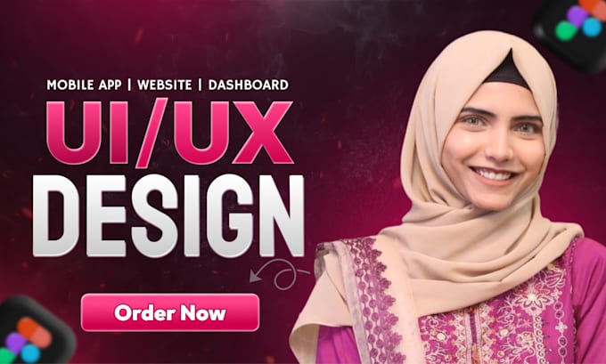 Design mobile app ui ux with figma by Azna_ijaz | Fiverr