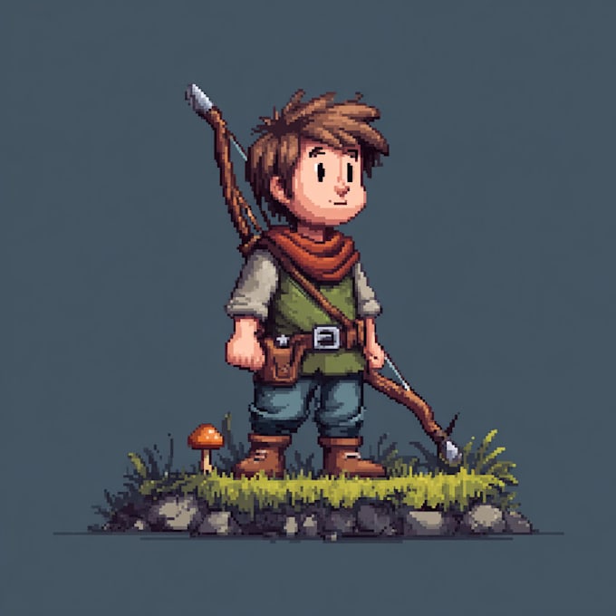 design unique 2d game characters for your video game