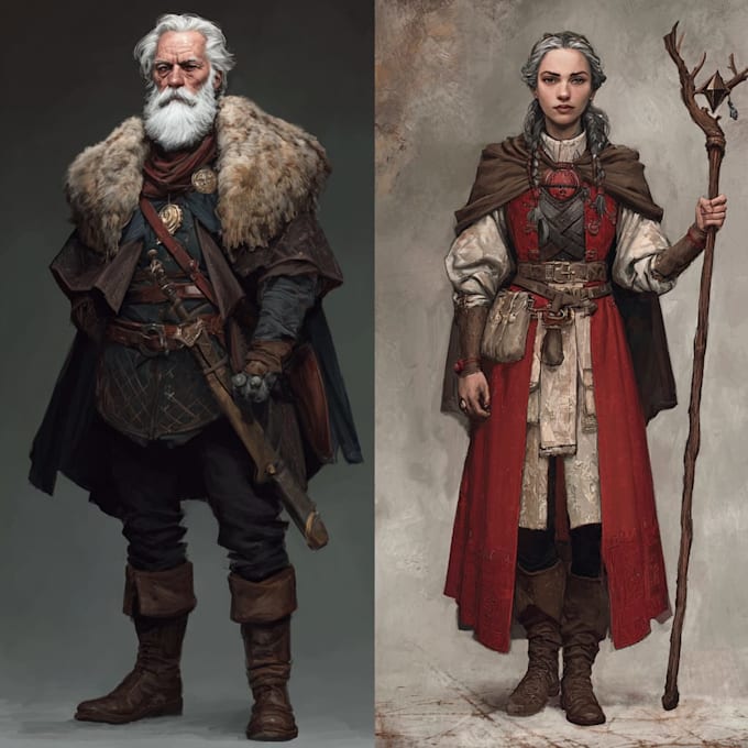 dnd character art and dnd character art