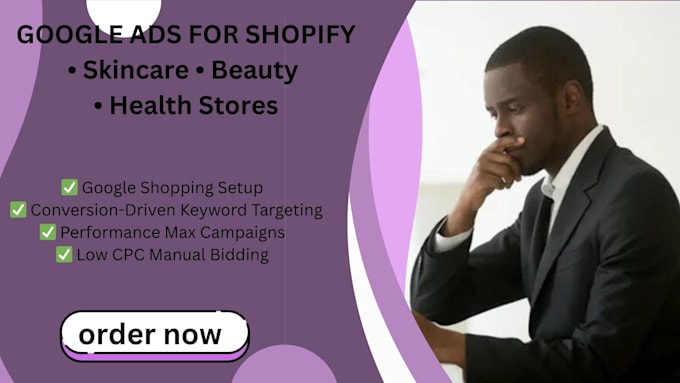 run high converting google ads for your skincare shopify store