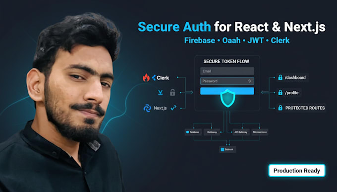 integrate firebase oauth jwt authentication into your reactjs or nextjs app