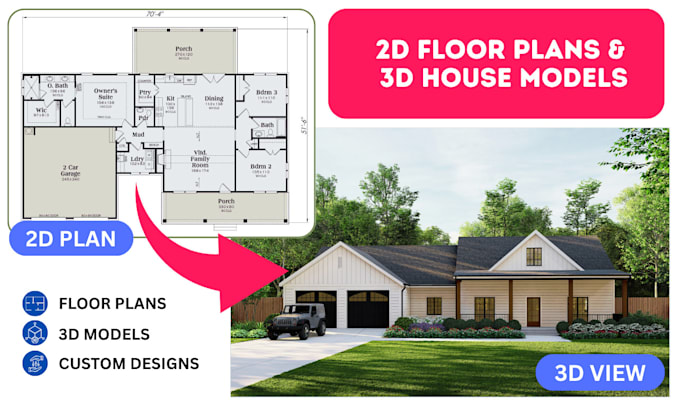 create professional 2d floor plans and 3d renderings in chief architect