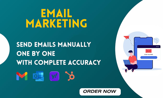 send the manually emails one by one
