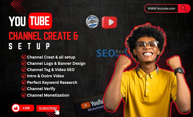 Create and setup a professional youtube channel for you by Asif_haque ...
