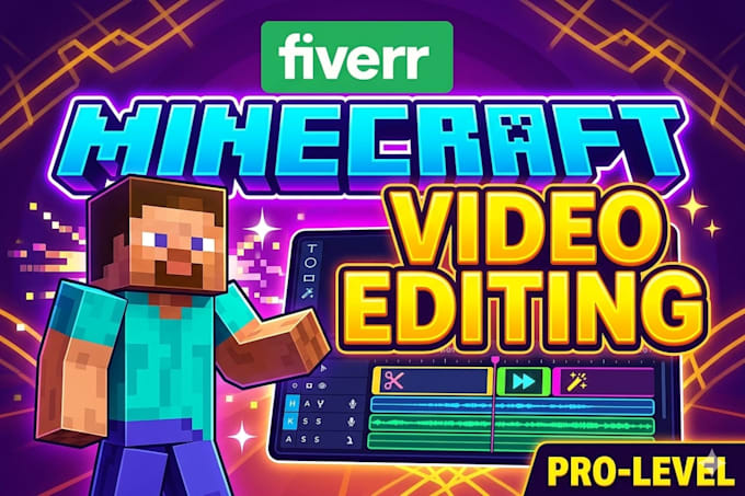 professionally edit your minecraft youtube videos with cinematic quality