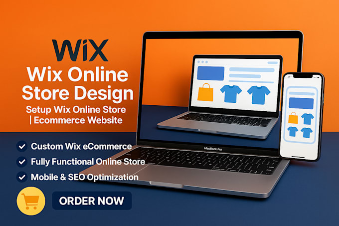 wix online store design, setup wix online store setup ecommerce website