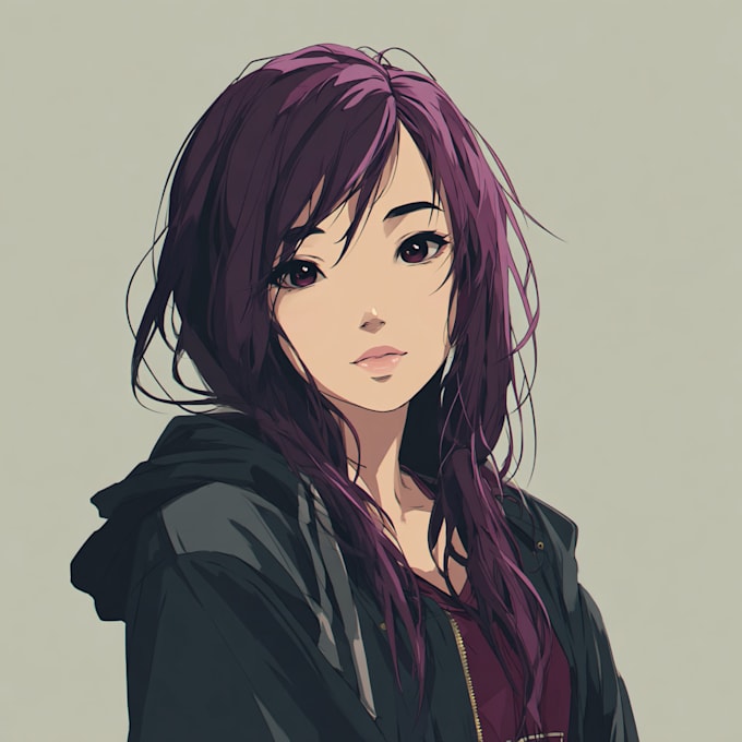 design highest quality anime character art