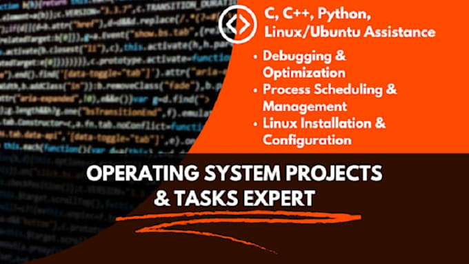 do c programming task and linux operating system projects