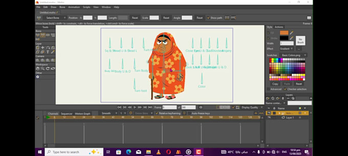 rig your 2d character in moho professionally