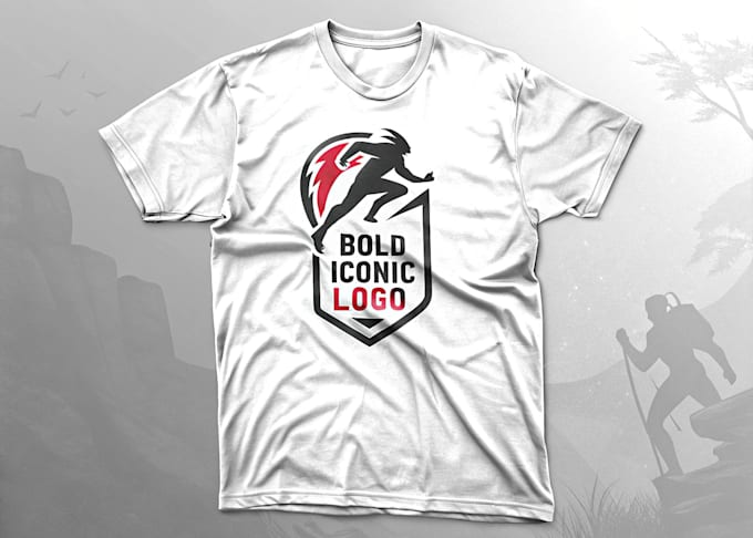 create a bold iconic logo for apparel or merchandise
