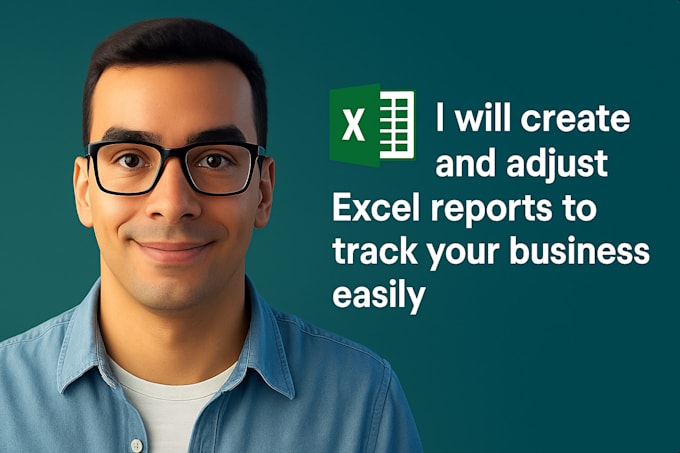 create or adjust excel reports to track your business easily