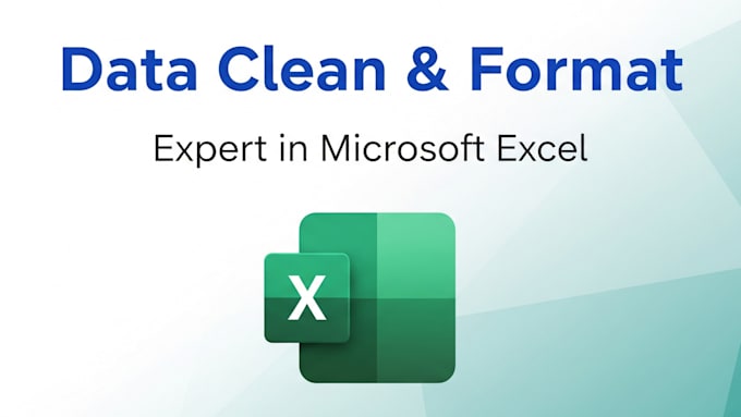 clean and format messy excel data