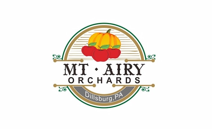 design eye catching orchard fresh farm logo