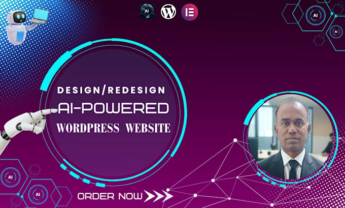 build auto blogging wordpress website with ai and elementor