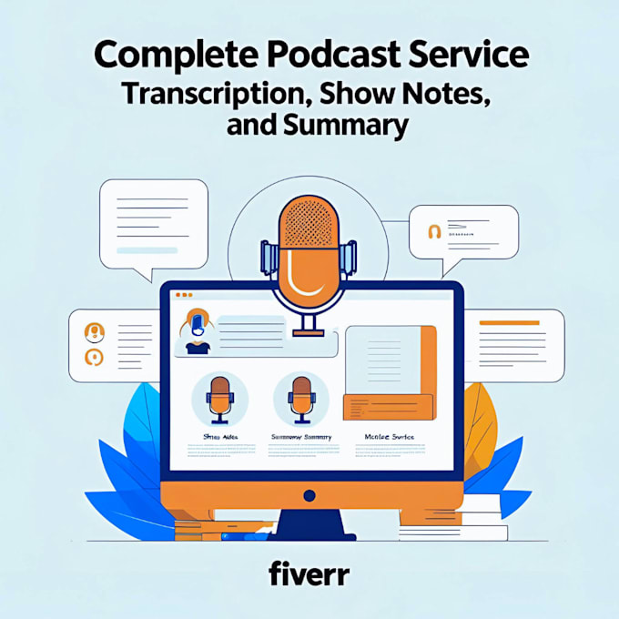 podcast transcriptions, show notes, and summaries that pop