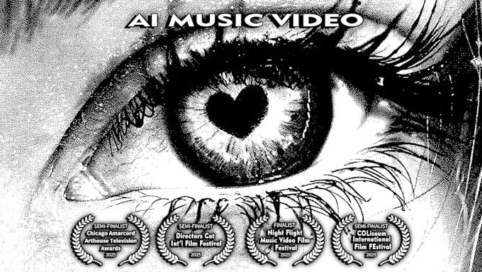 create professional ai music video