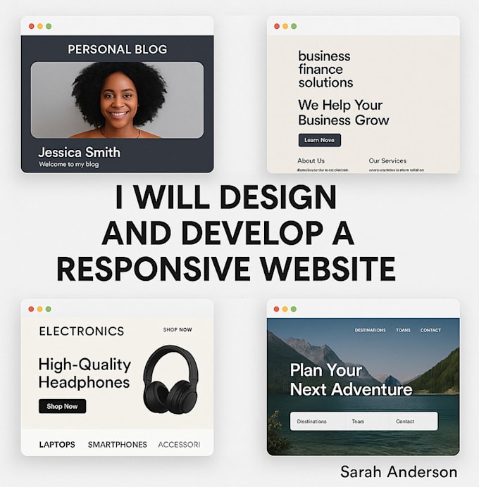 build a responsive website for your business needs