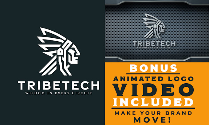 create custom hand drawn simple logo design, visiograph