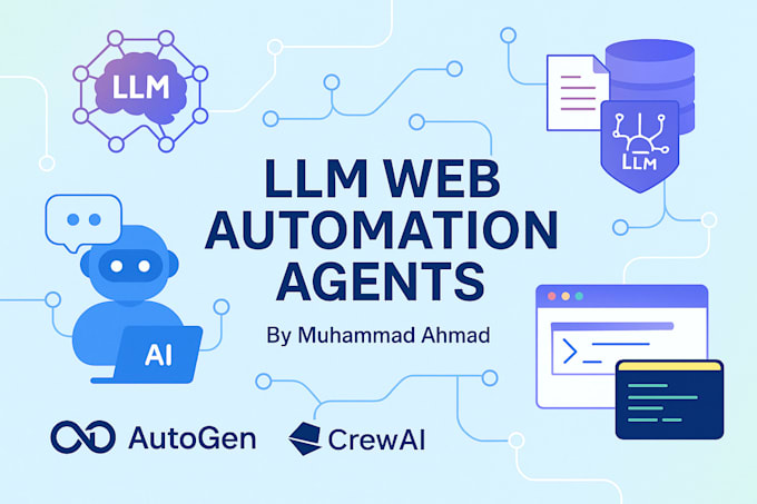 build llm based web automation agents