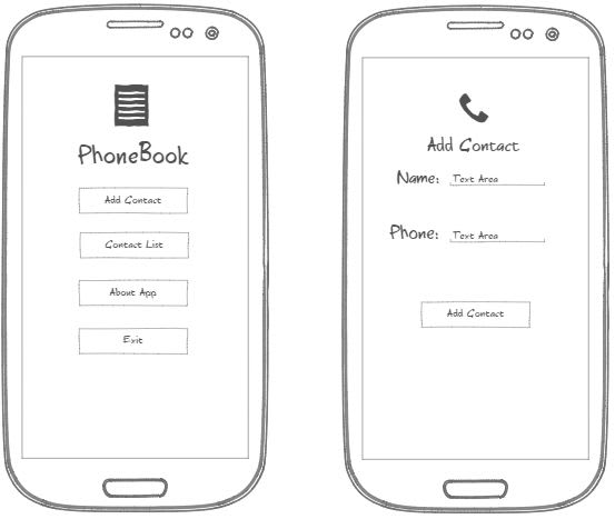 design a wireframe for you app