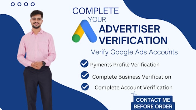 do google ads advertiser account verification