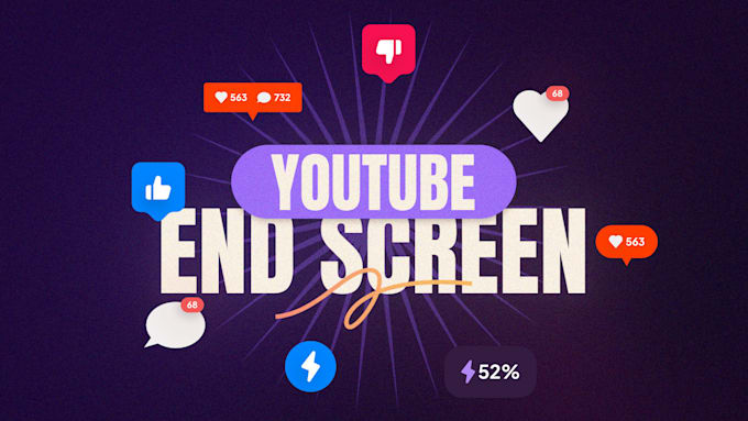 create a custom youtube outro endscreen